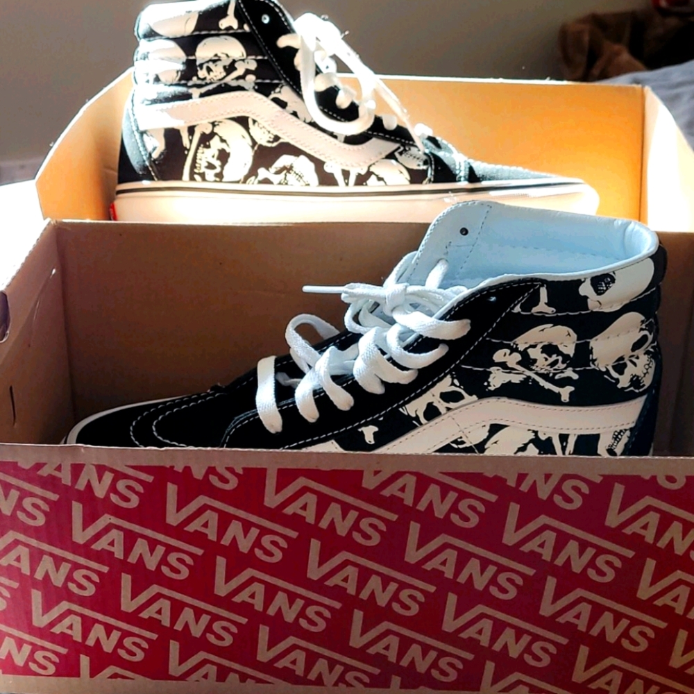 Women's size 9 skull vans
